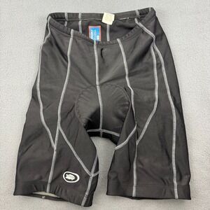 PERFORMANCE Womens Cycling Bike 9" shorts black padded saddle Black - L